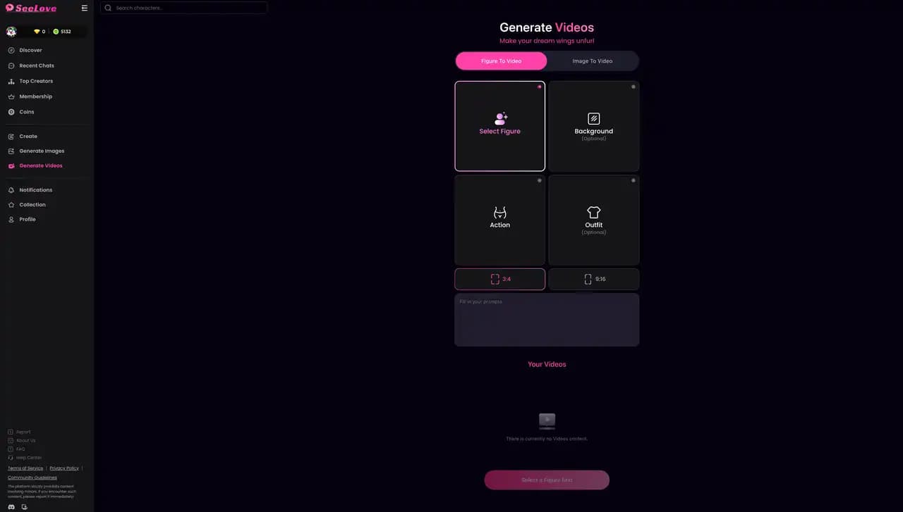 Video creation modes